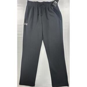 Under Armour Tall Loose Fit Fleece Sweatpants Black Men's L